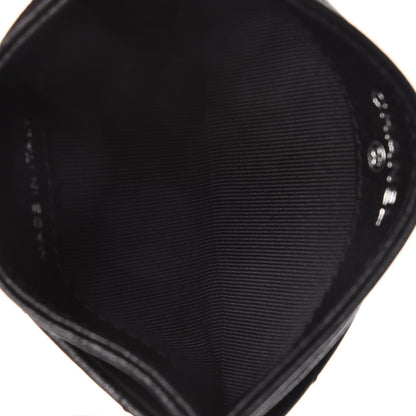 Chanel Sheepskin Chevron Quilted Reissue Card Holder So Black 5 of 9