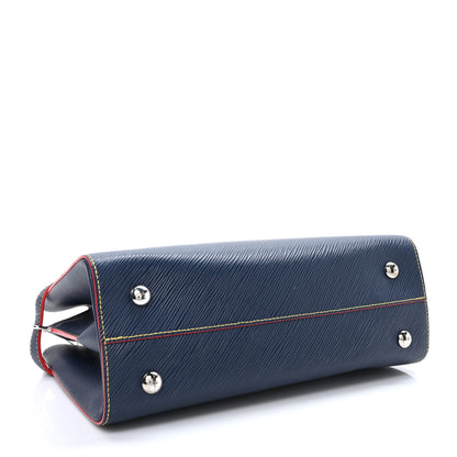 Louis Vuitton Epi Twist Tote Indigo 4 of 9