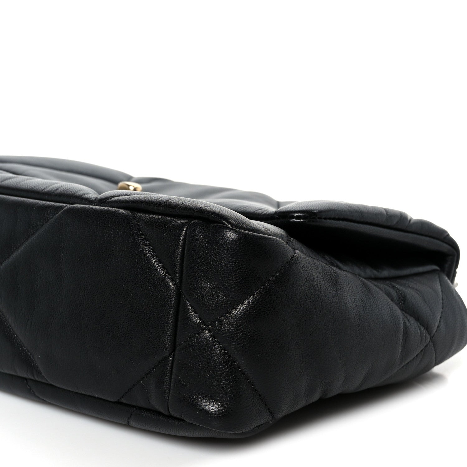 Chanel Lambskin Quilted Medium Chanel 19 Flap Black 10 of 11