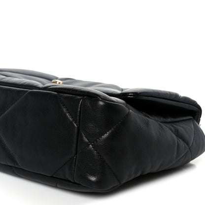 Chanel Lambskin Quilted Medium Chanel 19 Flap Black 10 of 11