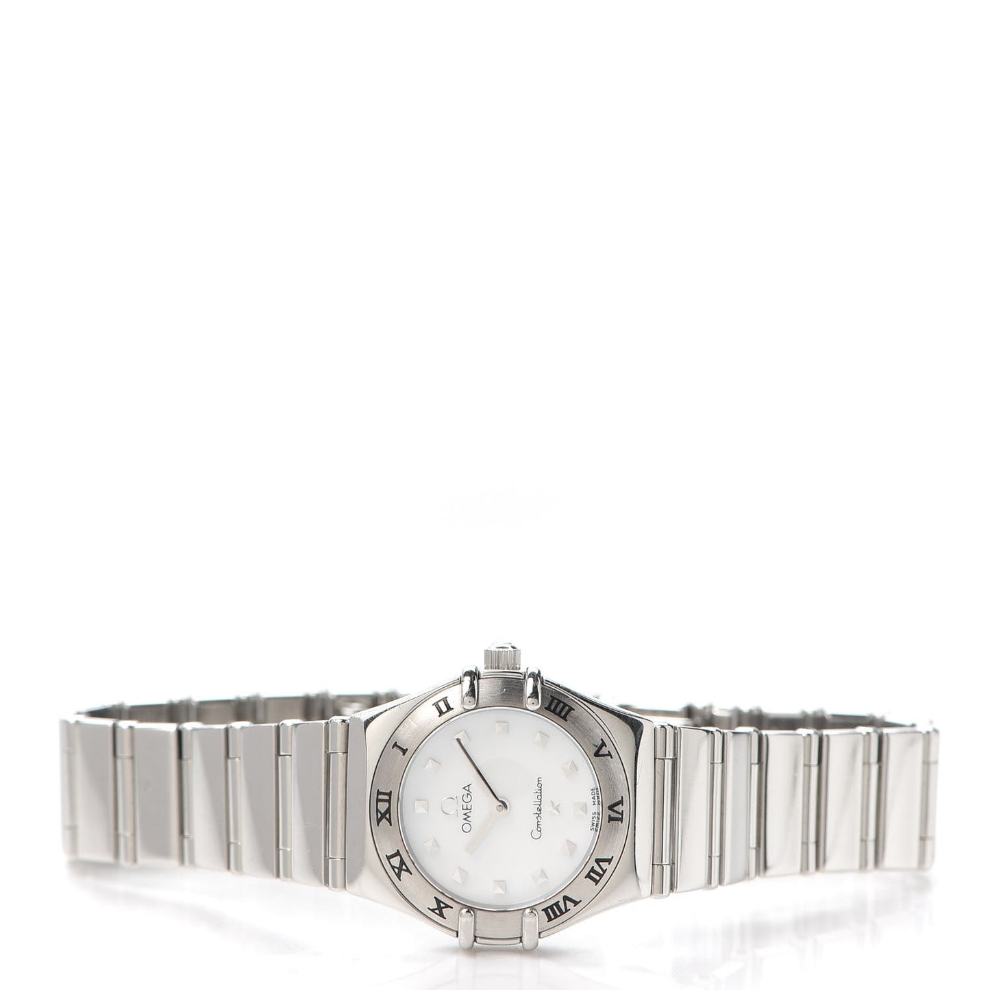 Stainless Steel Mother of Pearl 22mm Constellation My Choice Quartz Watch 795.1243