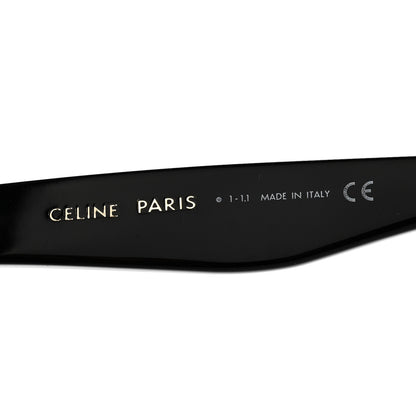Celine Acetate Polarized Oversized Sunglasses CL4055IN Black 5 of 7