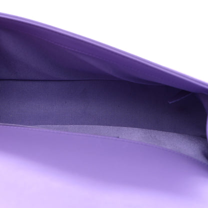 Chanel Lambskin Quilted Medium Boy Flap Purple 5 of 10