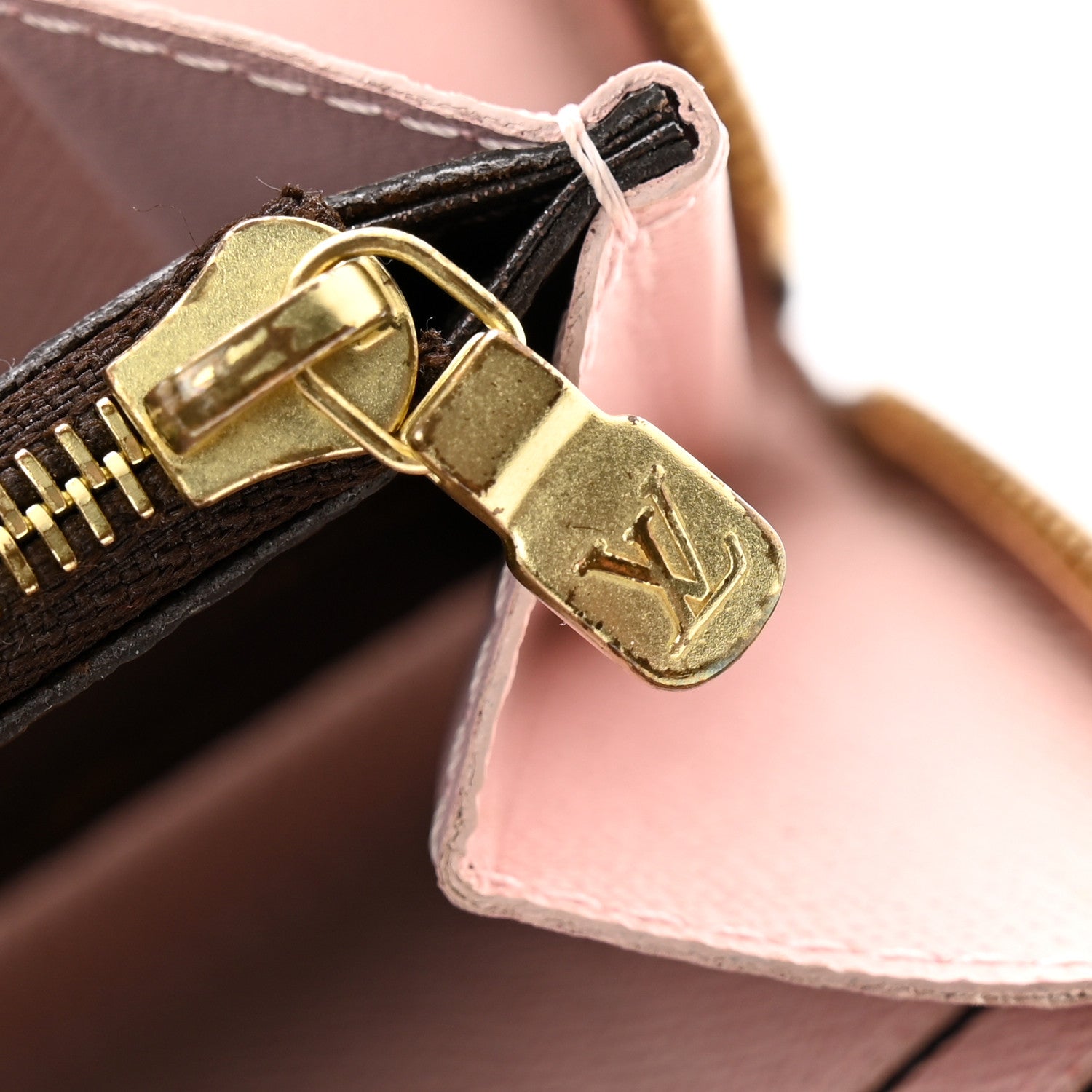 Louis Vuitton Monogram Clemence Wallet Rose Ballerine 11 of 15