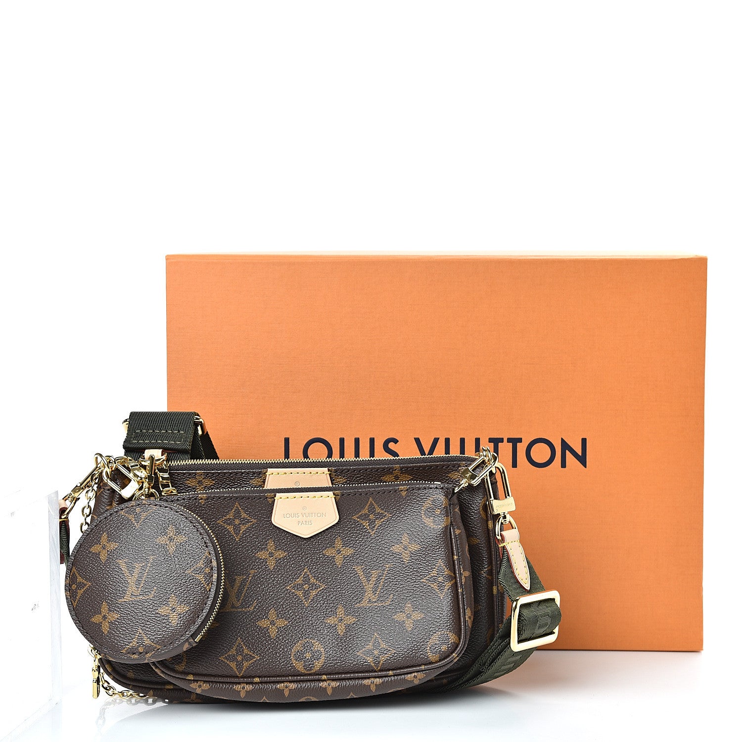 Louis Vuitton Monogram Multi Pochette Accessories Kaki 14 of 14
