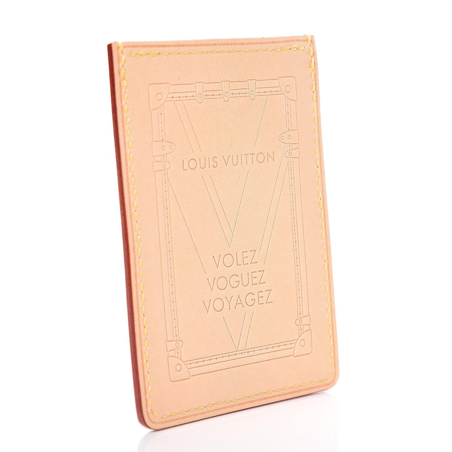 Vachetta Voyages Card Holder