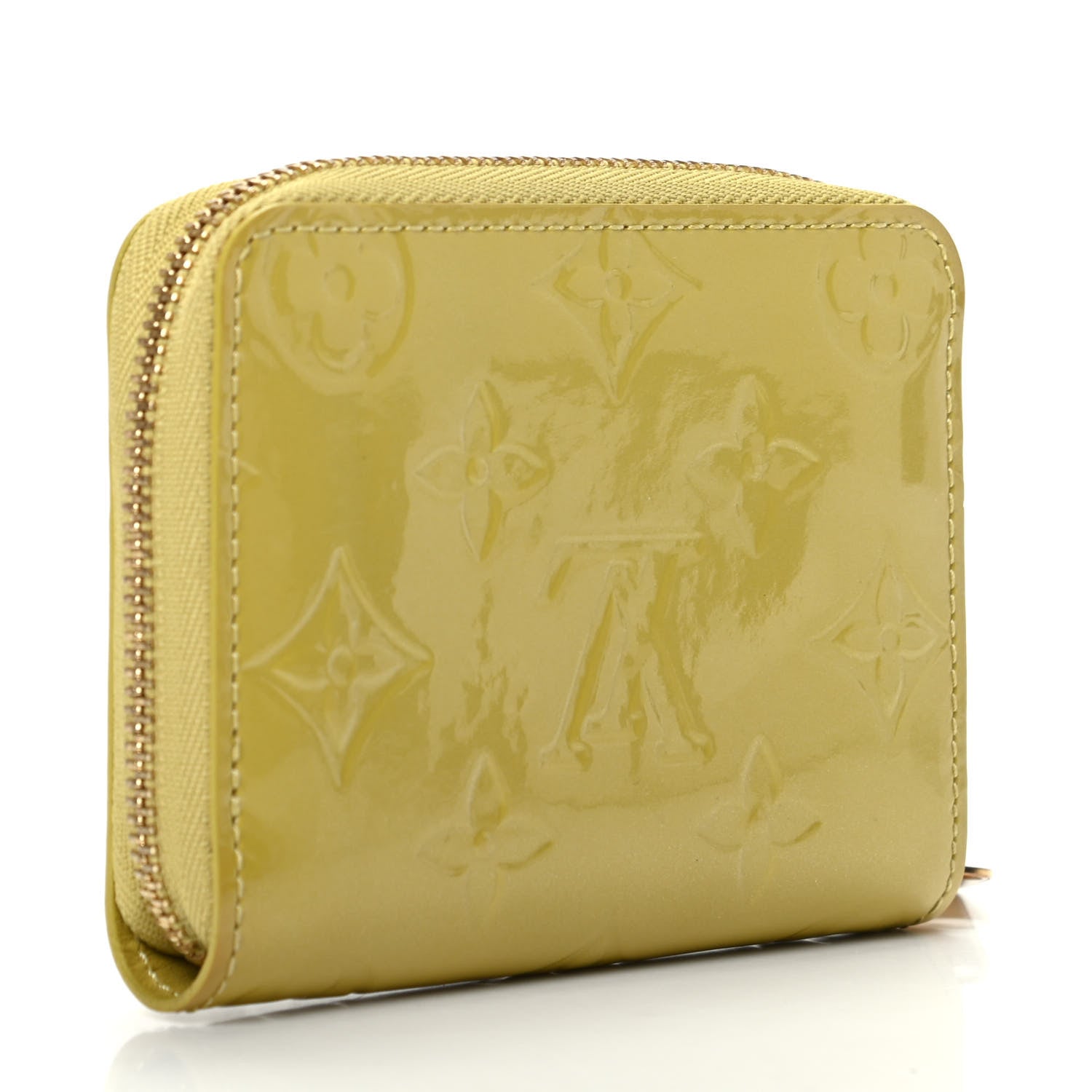 Louis Vuitton Vernis Zippy Coin Purse Vert Impression 3 of 6