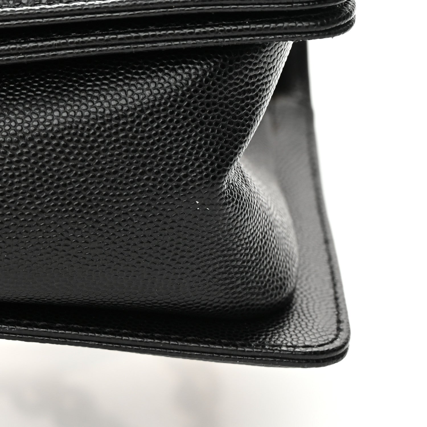Chanel Caviar Quilted Medium Boy Flap Black 11 of 13