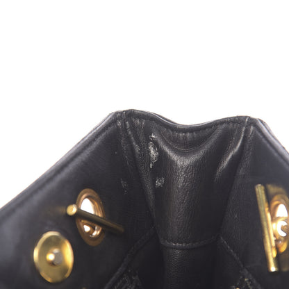 Chanel Lambskin CC Shoulder Bag Black 9 of 24