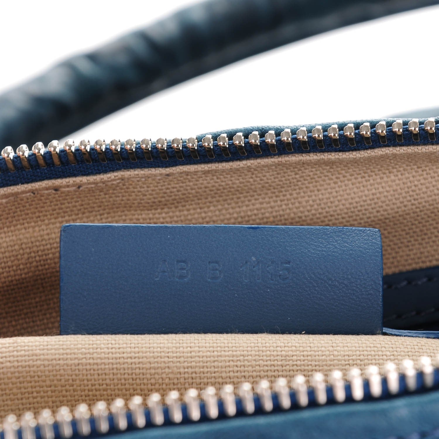 Givenchy Tumbled Sheepskin Medium Pandora Mineral Blue 7 of 7