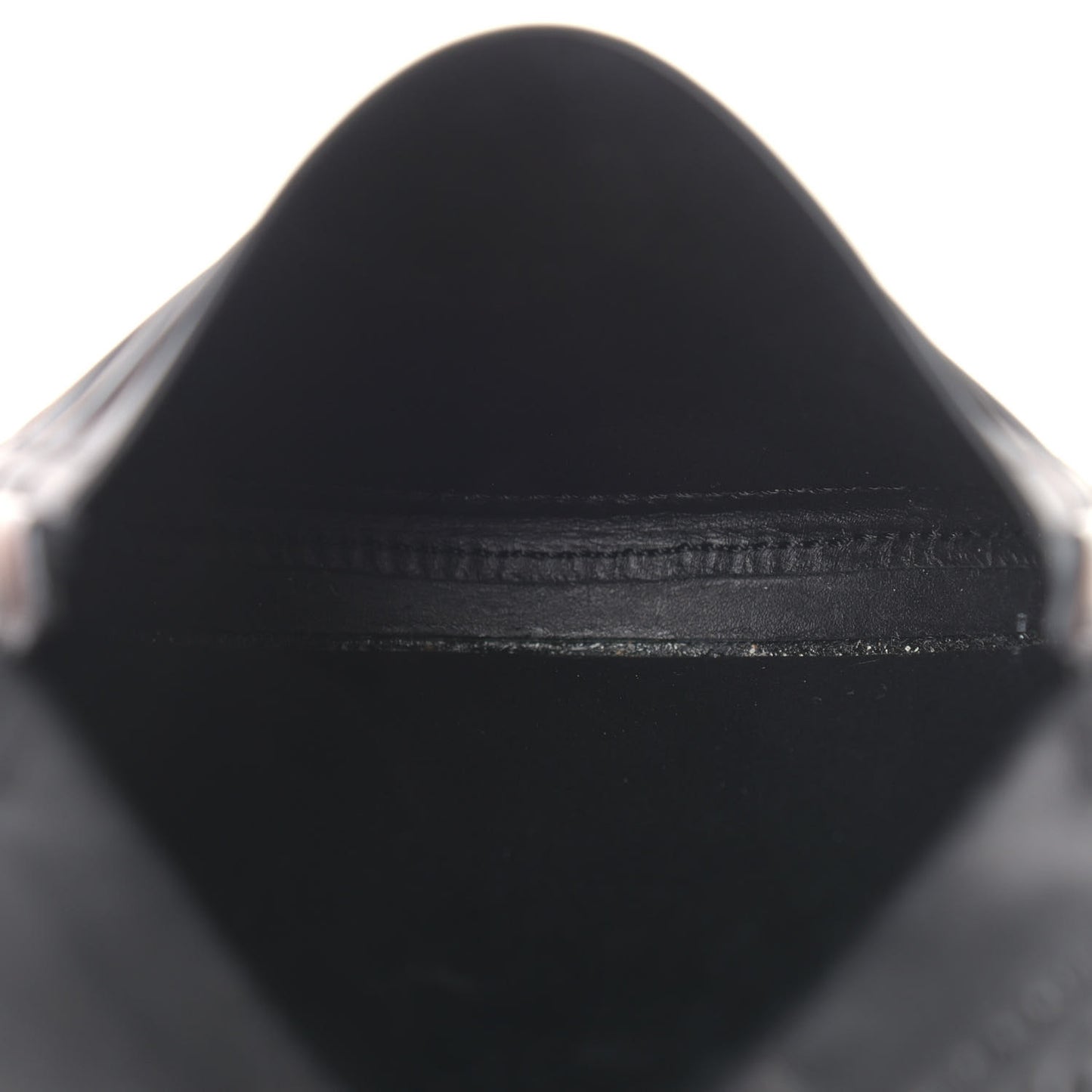 Soft Calfskin Small Heel Bag Black