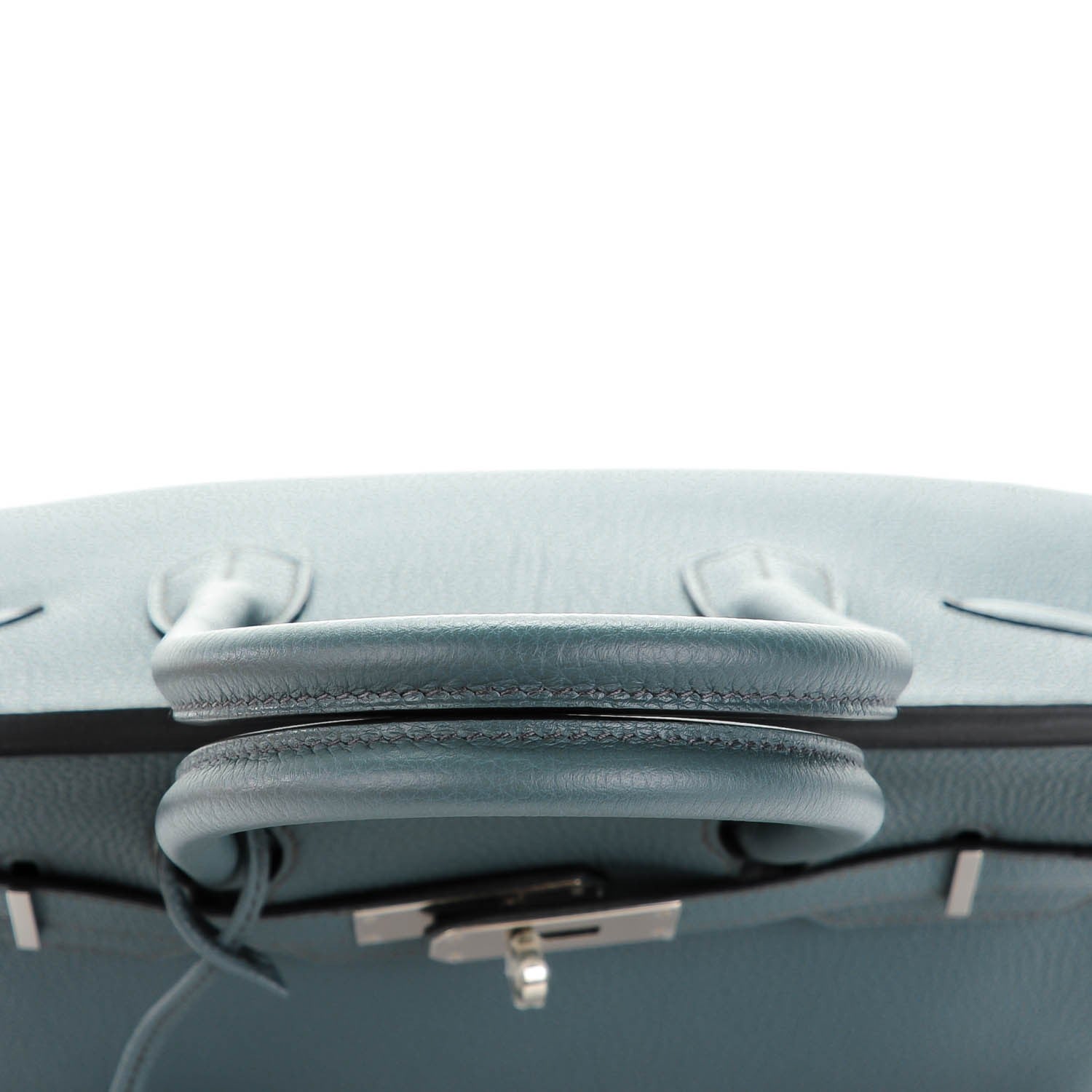 Hermes Taurillon Clemence Birkin 30 Bleu Orage 7 of 26