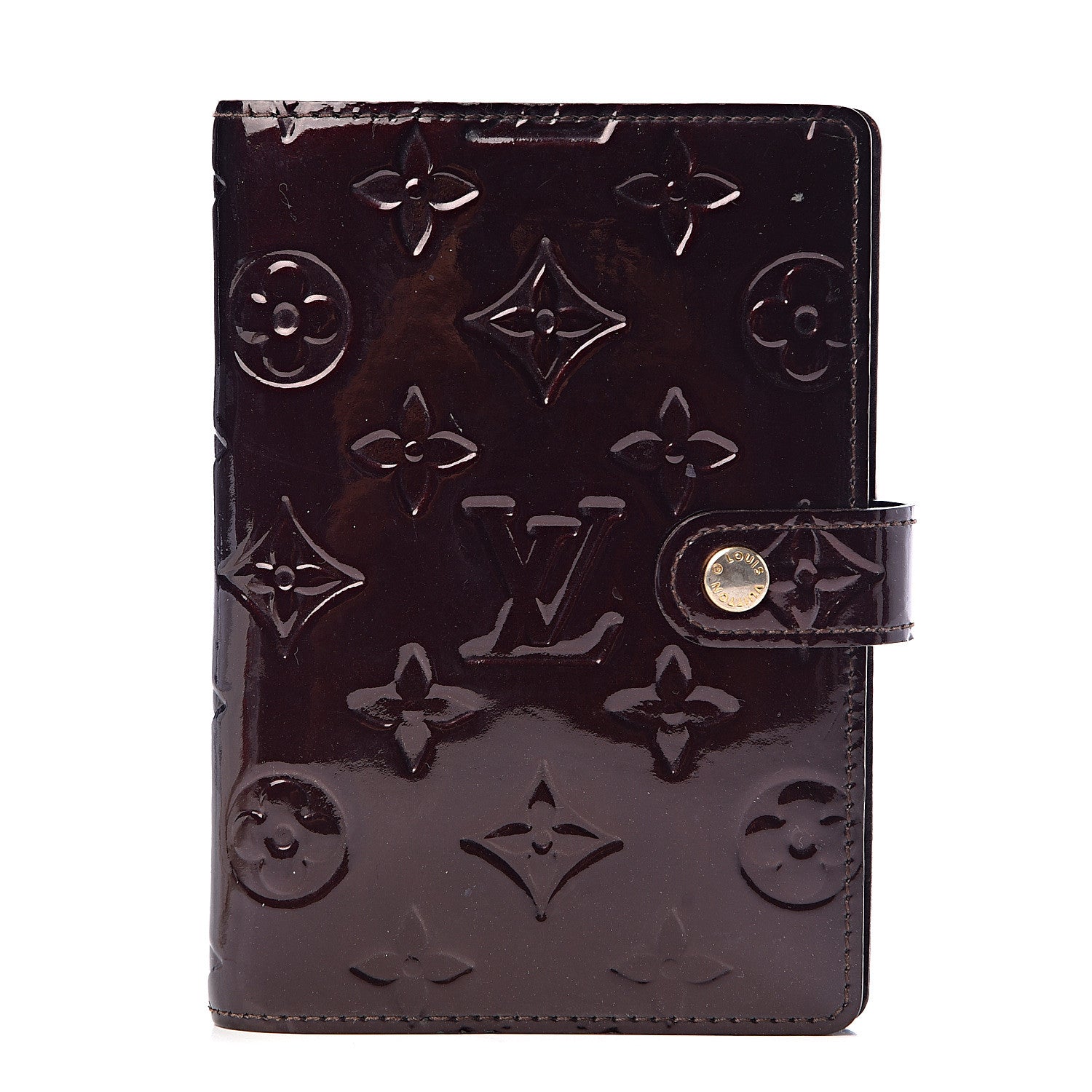 Louis Vuitton Vernis Small Ring Agenda Cover Amarante 1 of 9