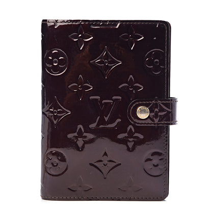 Louis Vuitton Vernis Small Ring Agenda Cover Amarante 1 of 9