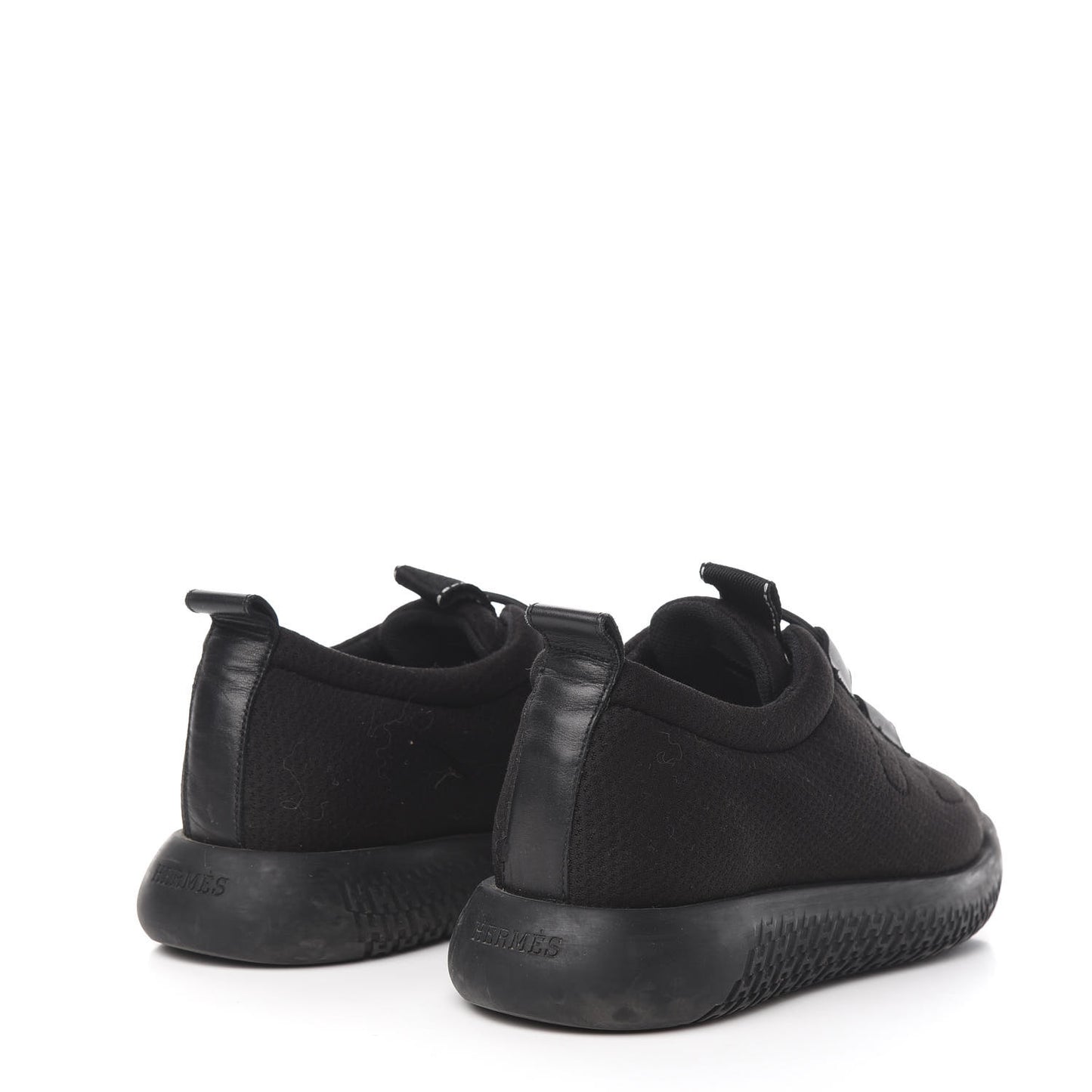 Mesh Technical Canvas Womens Team Sneakers 38 Black