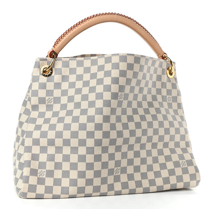 Louis Vuitton Damier Azur Artsy MM 3 of 9