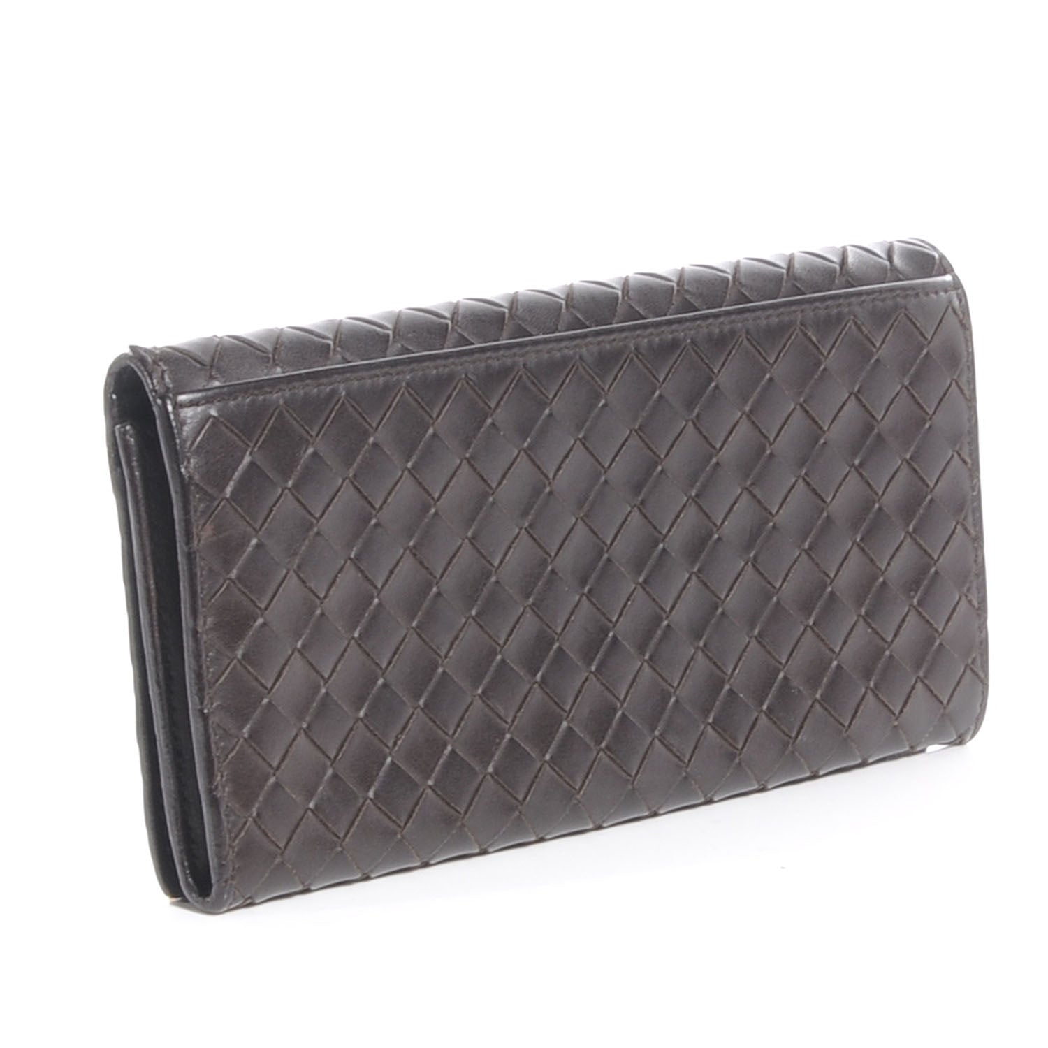 Bottega Veneta Intrecciato Continental Wallet Ebano 3 of 8