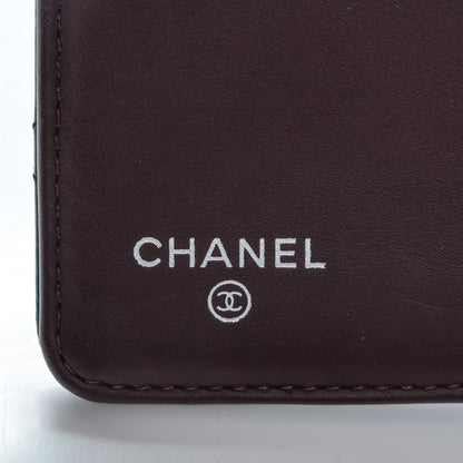 Chanel Caviar Quilted Yen Wallet Black 6 of 8