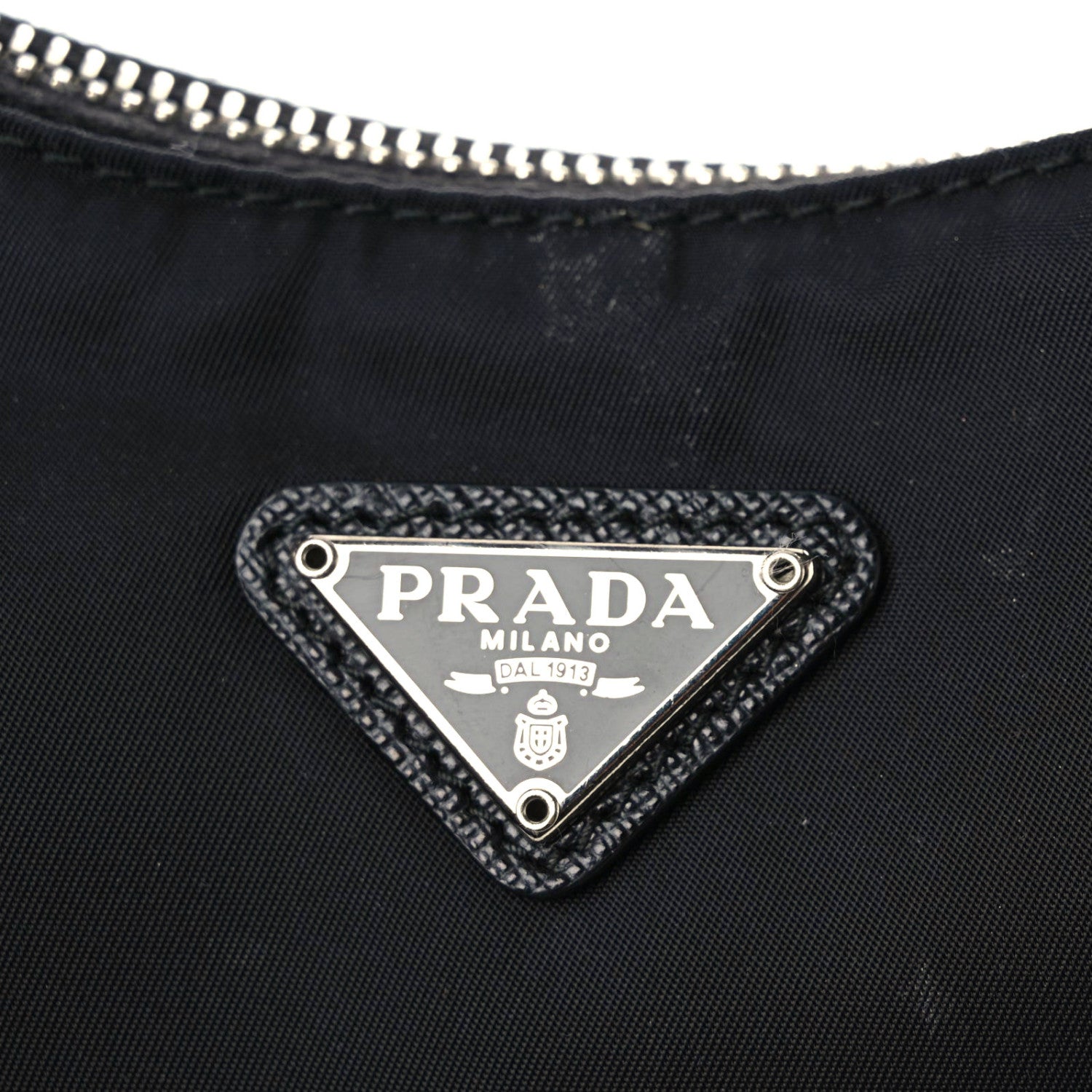 Prada Nylon Re-Edition 2005 Shoulder Bag Black 12 of 13