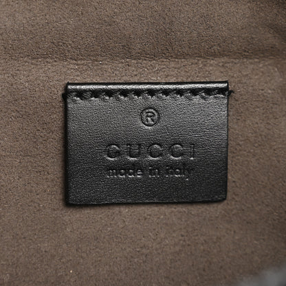 Gucci GG Supreme Monogram Belt Bag Black 6 of 11