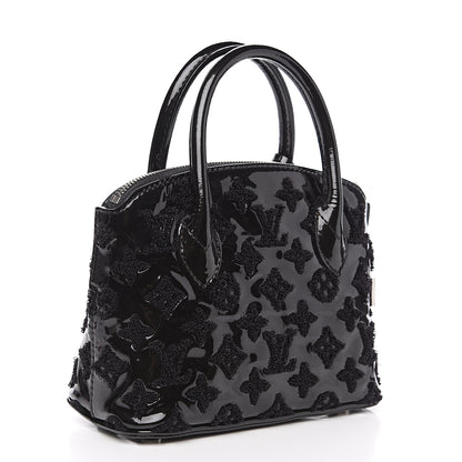 Louis Vuitton Patent Lambskin Fascination Lockit BB Black 2 of 9