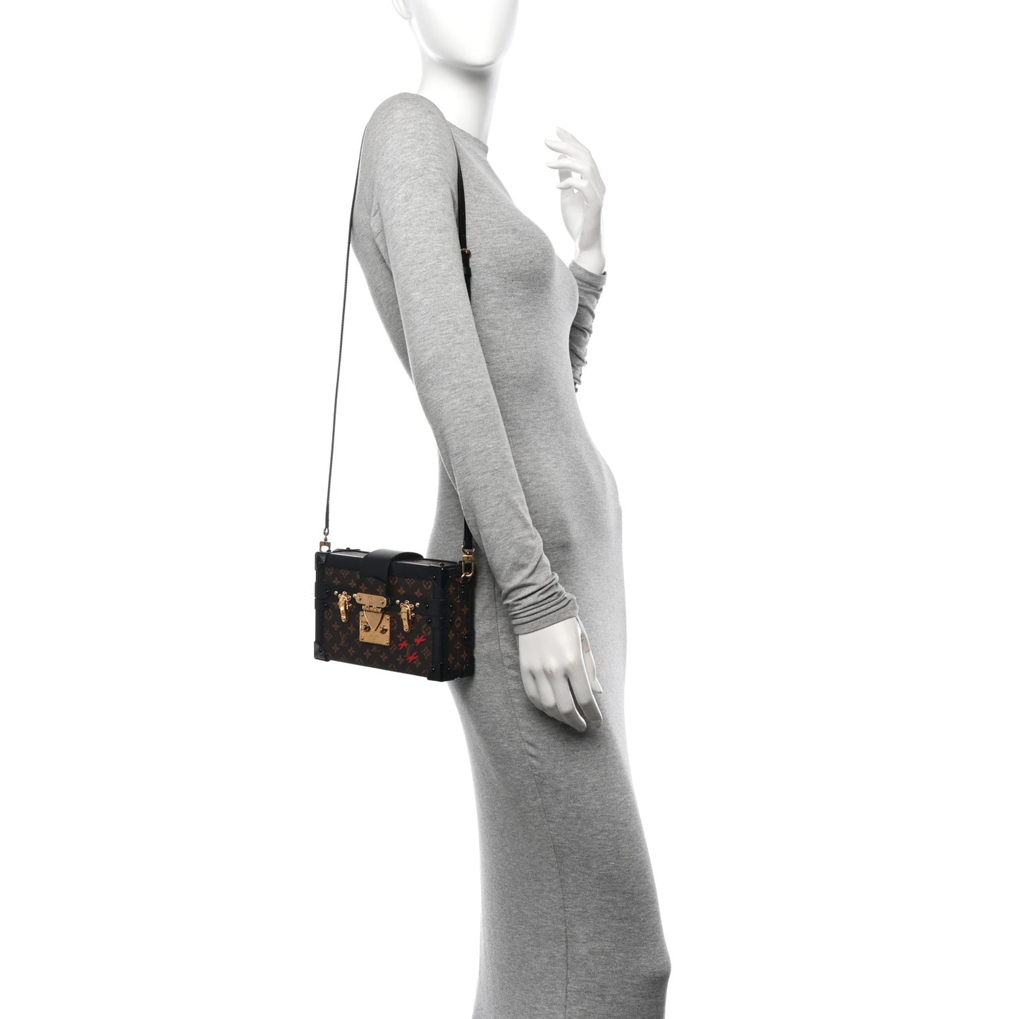 Monogram Petite Malle Black