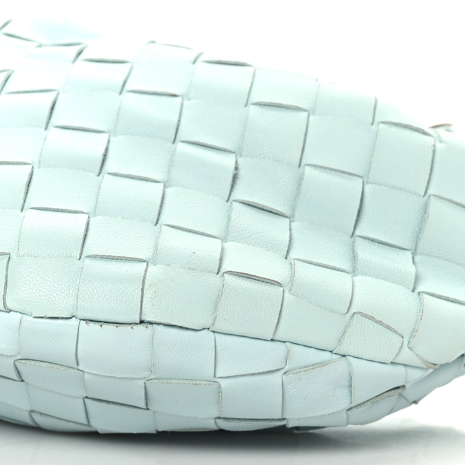 Bottega Veneta Nappa Intrecciato Mini Jodie Teal Washed 9 of 9
