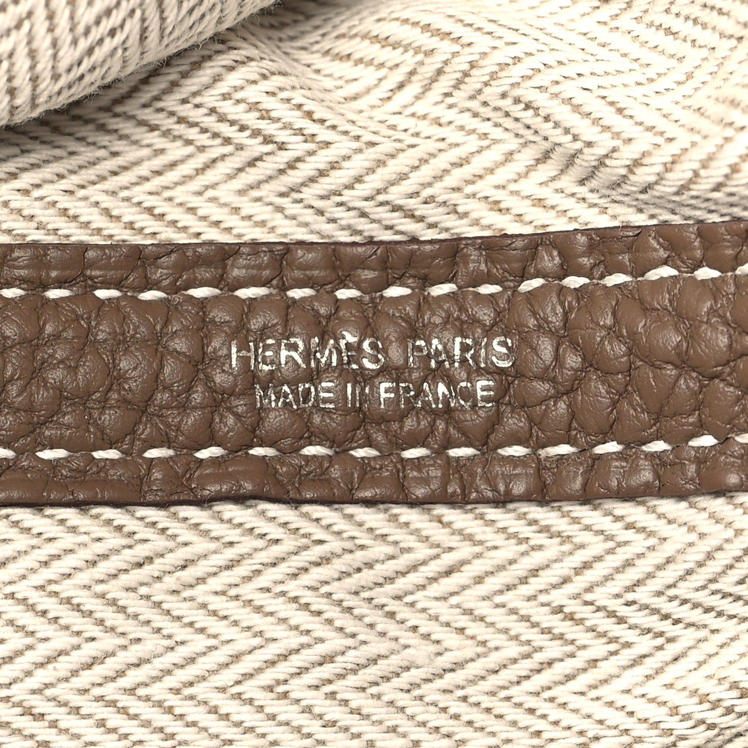 Hermes Negonda Garden Party 30 TPM Etoupe 7 of 10