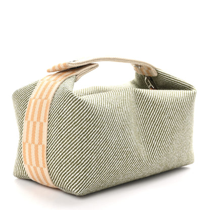Hermes Wool Small Bride-A-Brac H Natte Pouch Vert Foret 3 of 9
