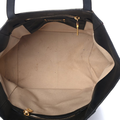 Prada Vitello Daino Tote Black 4 of 5