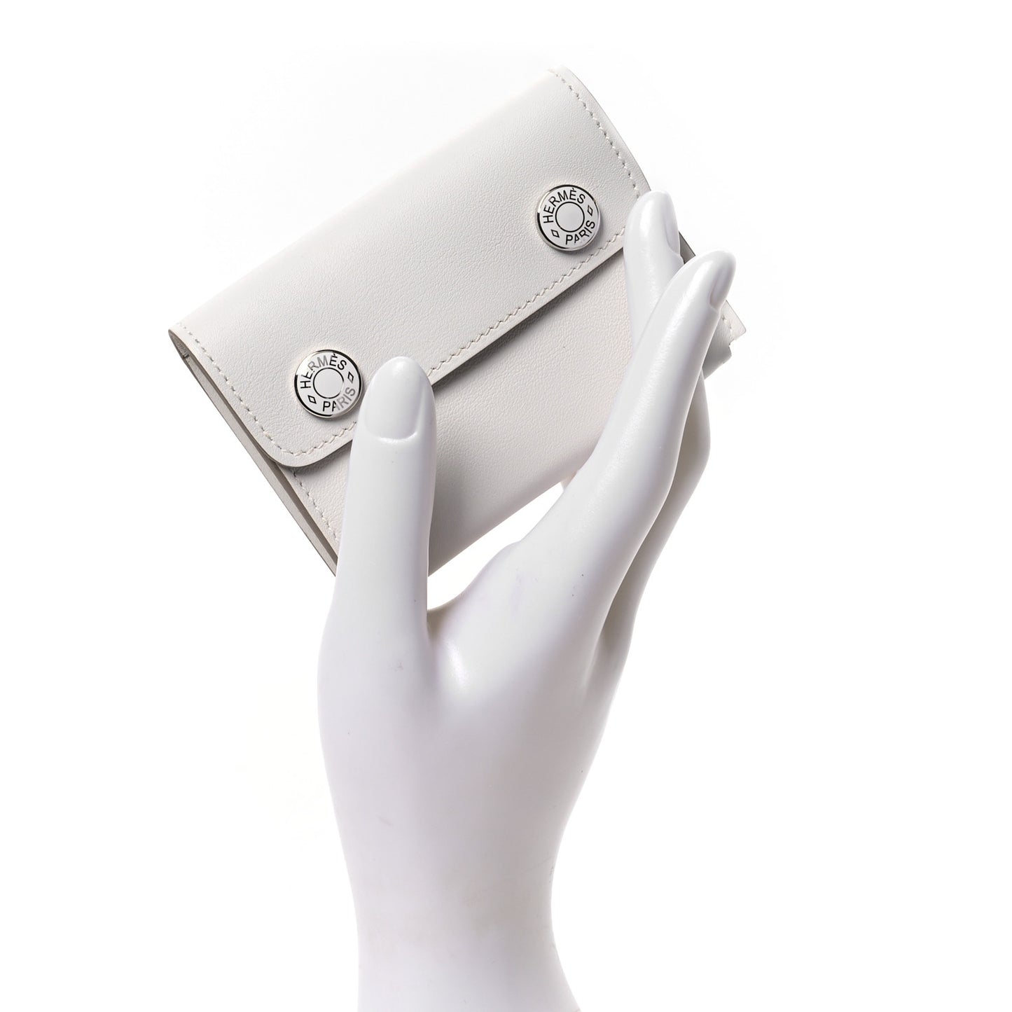 Swft Hermesnap Card Holder Gris Pale