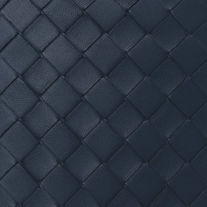 Bottega Veneta Nappa Intrecciato Vertical Shoulder Bag Blue 7 of 9