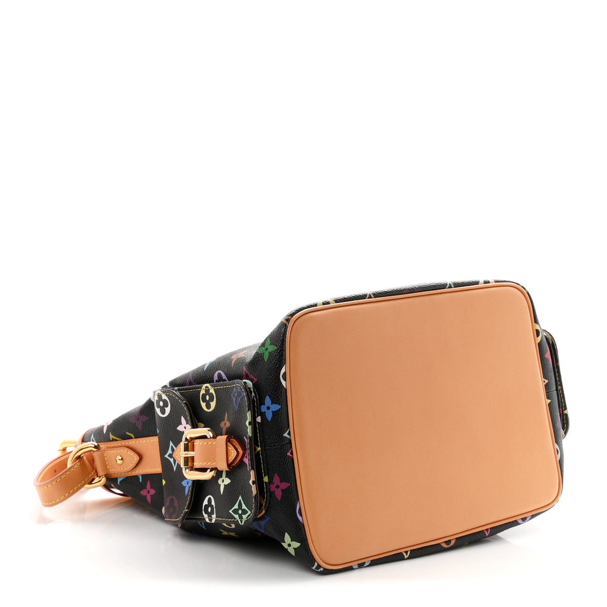 Monogram Multicolor Petit Noe Black