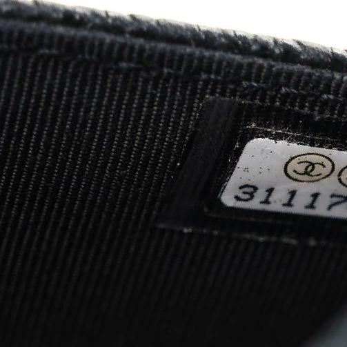 Chanel Caviar Quilted Wallet On Chain WOC Black 11 of 12