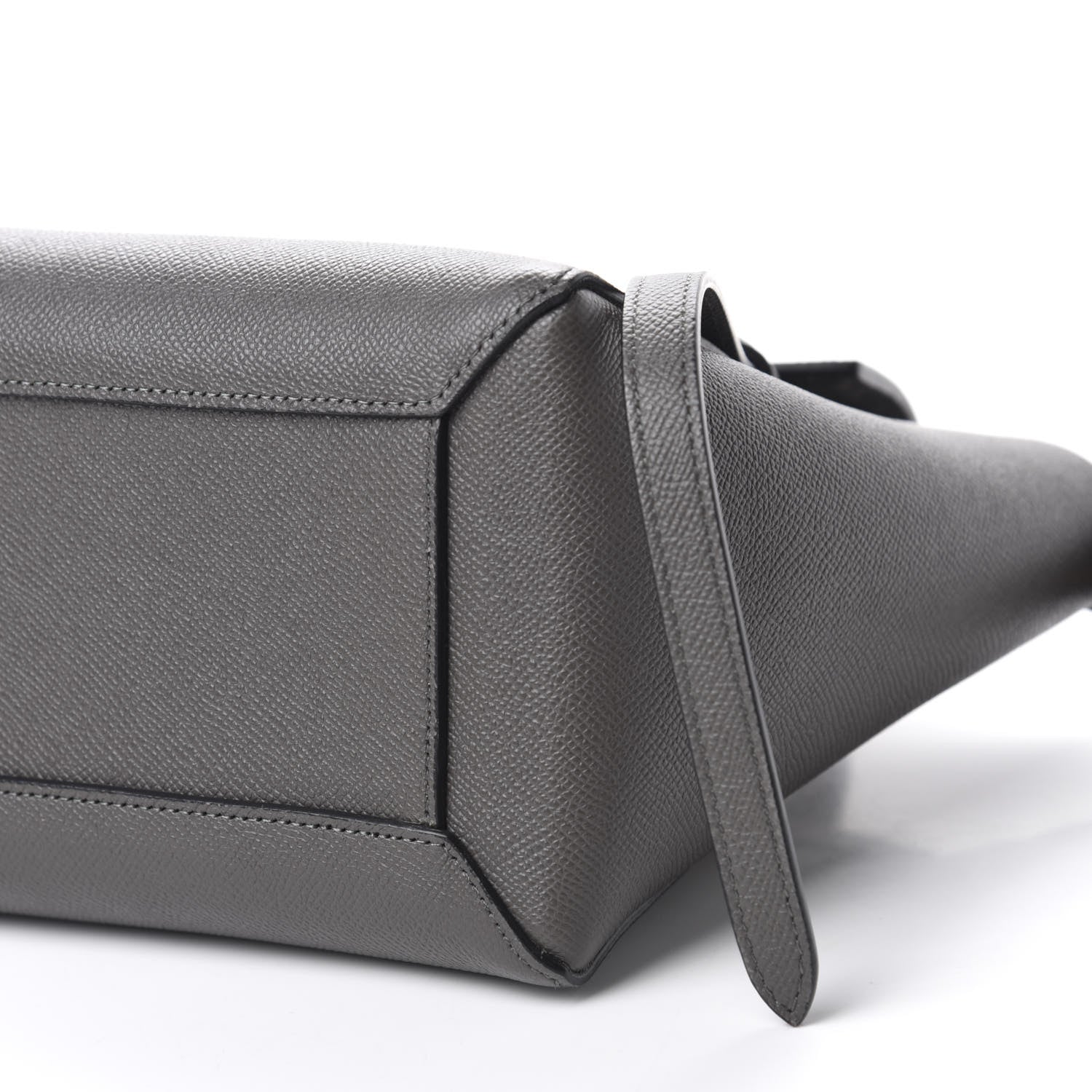 Celine Grained Calfskin Micro Belt Bag Grey 7 of 9