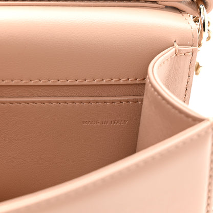 Valentino Garavani Calfskin Enamel Vlogo Small Loco Shoulder Bag Rose Cannelle 7 of 10