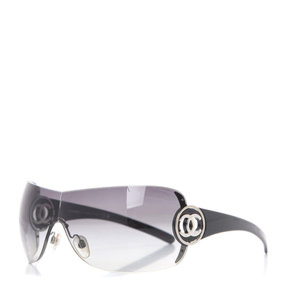 Chanel CC Sunglasses 4145 Black 1 of 8