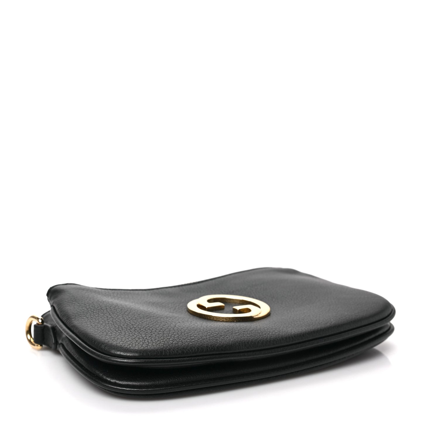 Roxy Calfskin Web Mini Blondie Crossbody Bag Black