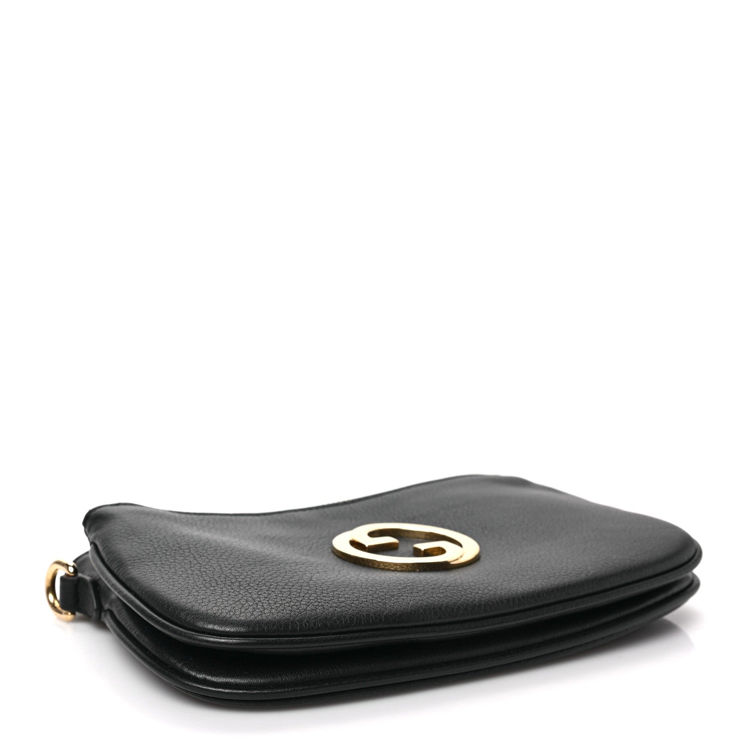 Gucci Roxy Calfskin Web Mini Blondie Crossbody Bag Black 4 of 8