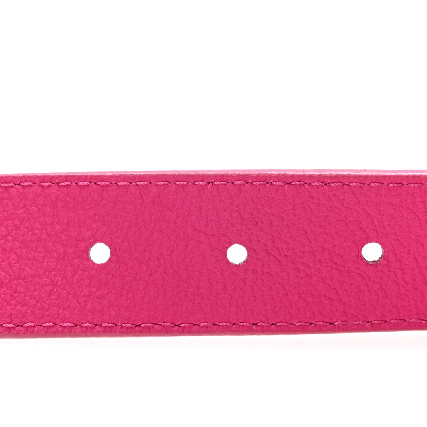 Louis Vuitton Taurillon Calfskin Essential V 30mm Belt 80 32 Fuchsia 4 of 9