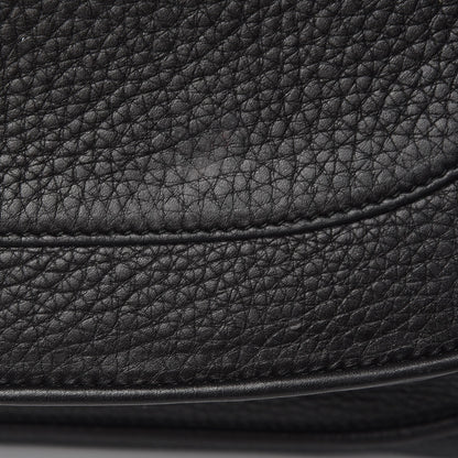 Gucci Pebbled Calfskin Medium 1973 Top Handle Satchel Black 19 of 19