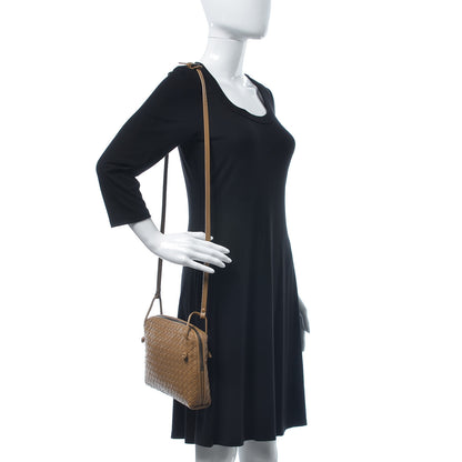 Bottega Veneta Nappa Intrecciato Pillow Crossbody Messenger Camel 2 of 10