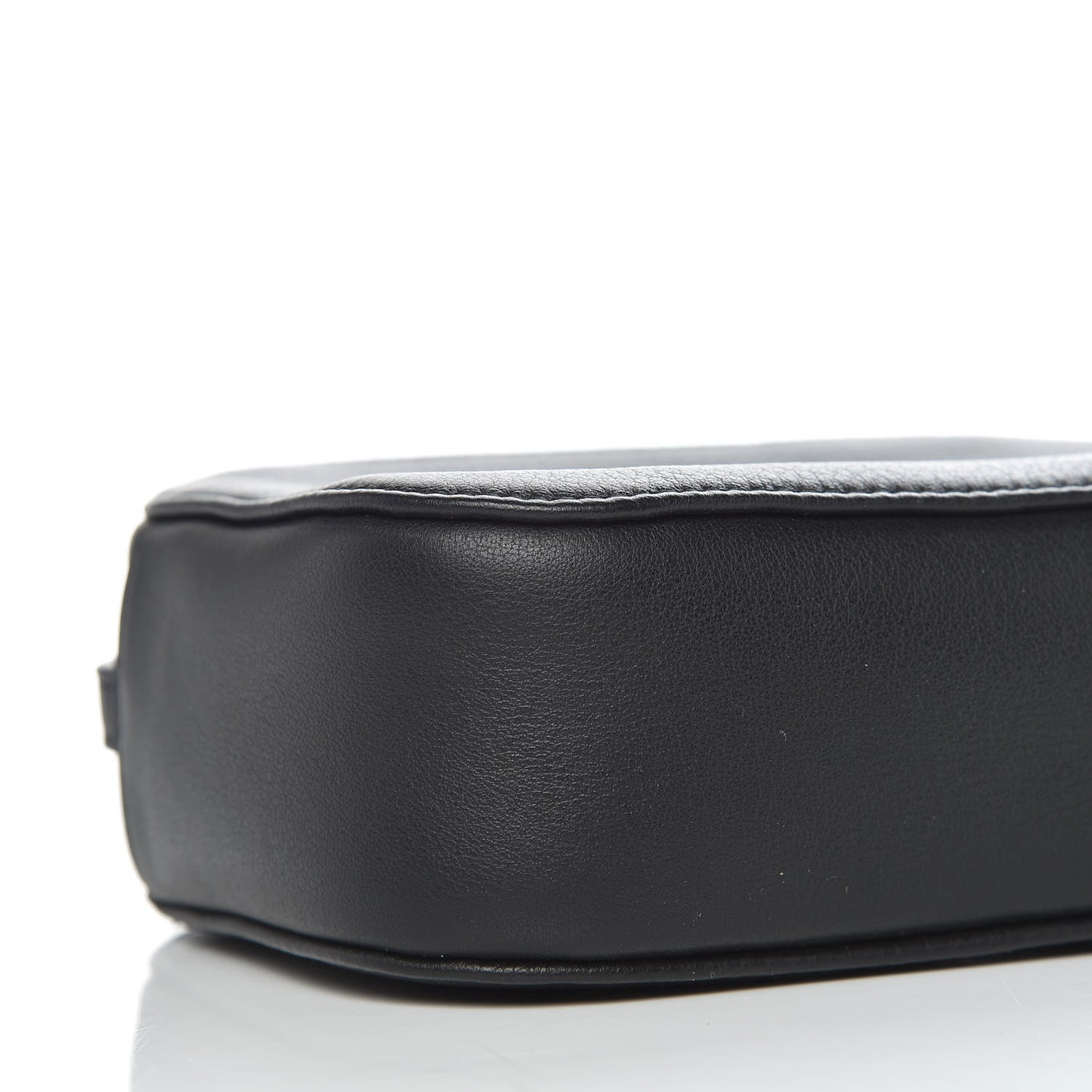 Calfskin Logo XS Everyday Camera Bag Black