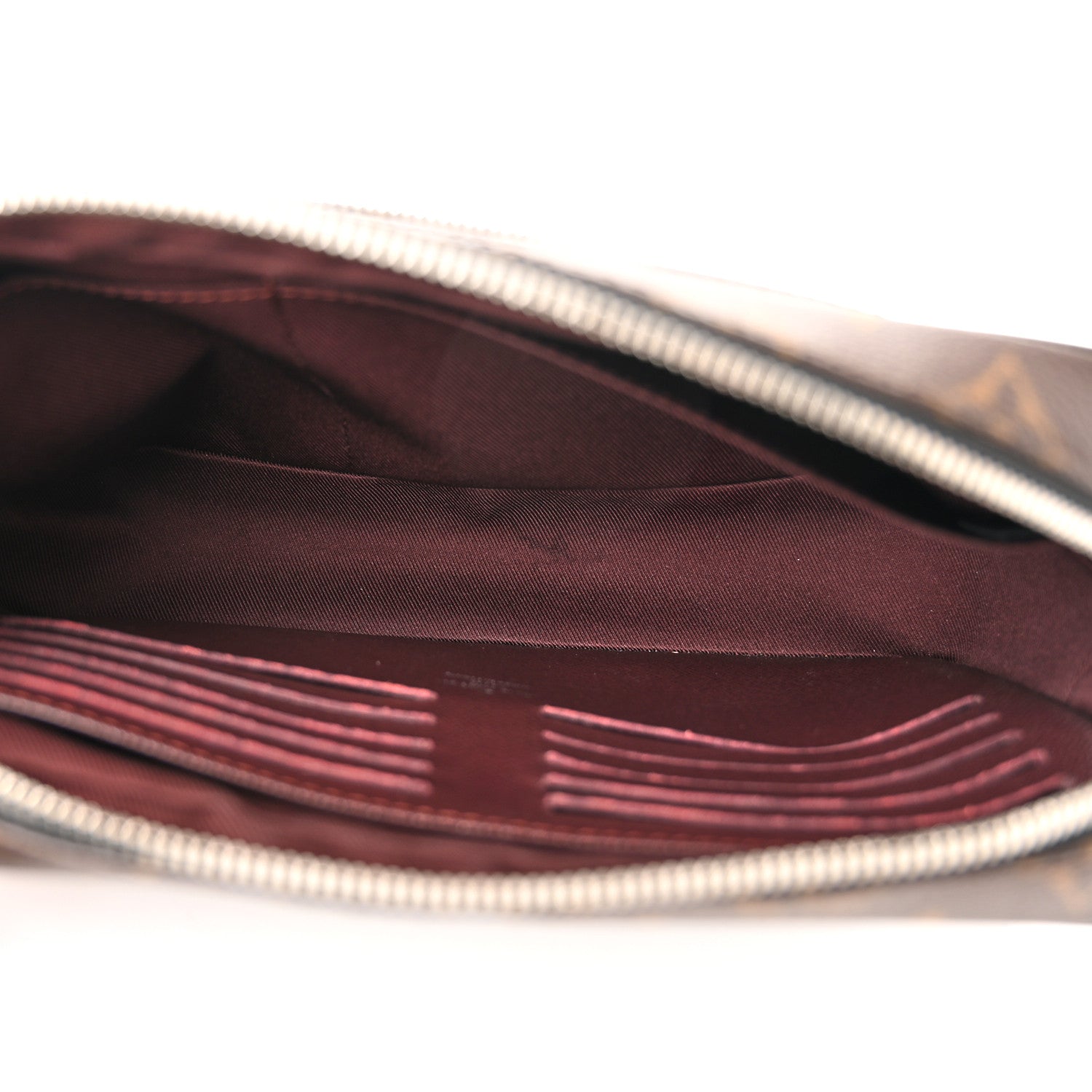Louis Vuitton Monogram Macassar Kasai Clutch Black 5 of 10