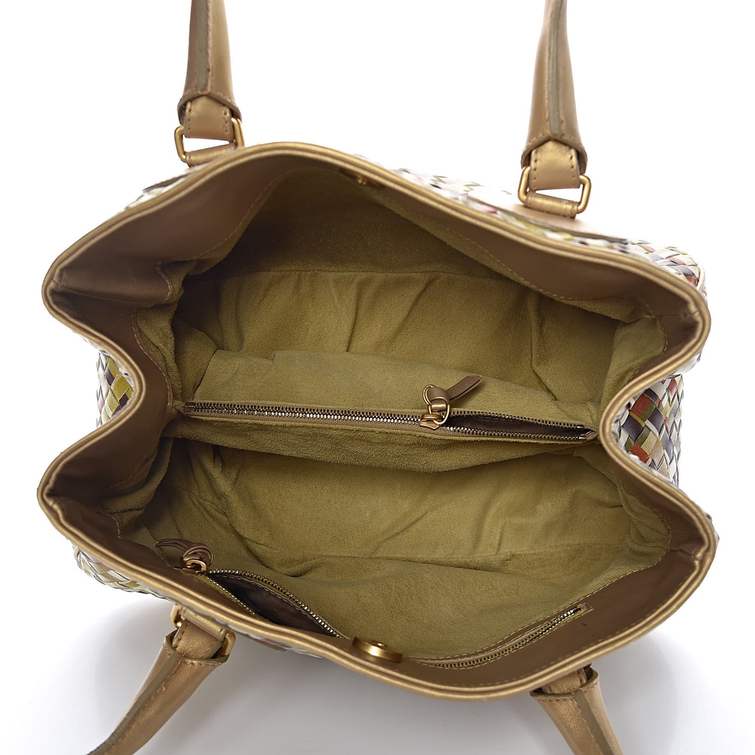 Bottega Veneta Nappa Intrecciato Satchel Multicolor 5 of 16