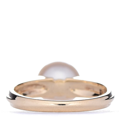 Mikimoto 18K Yellow Gold Akoya Pearl 8.5mm Ring 53 6.25 4 of 4