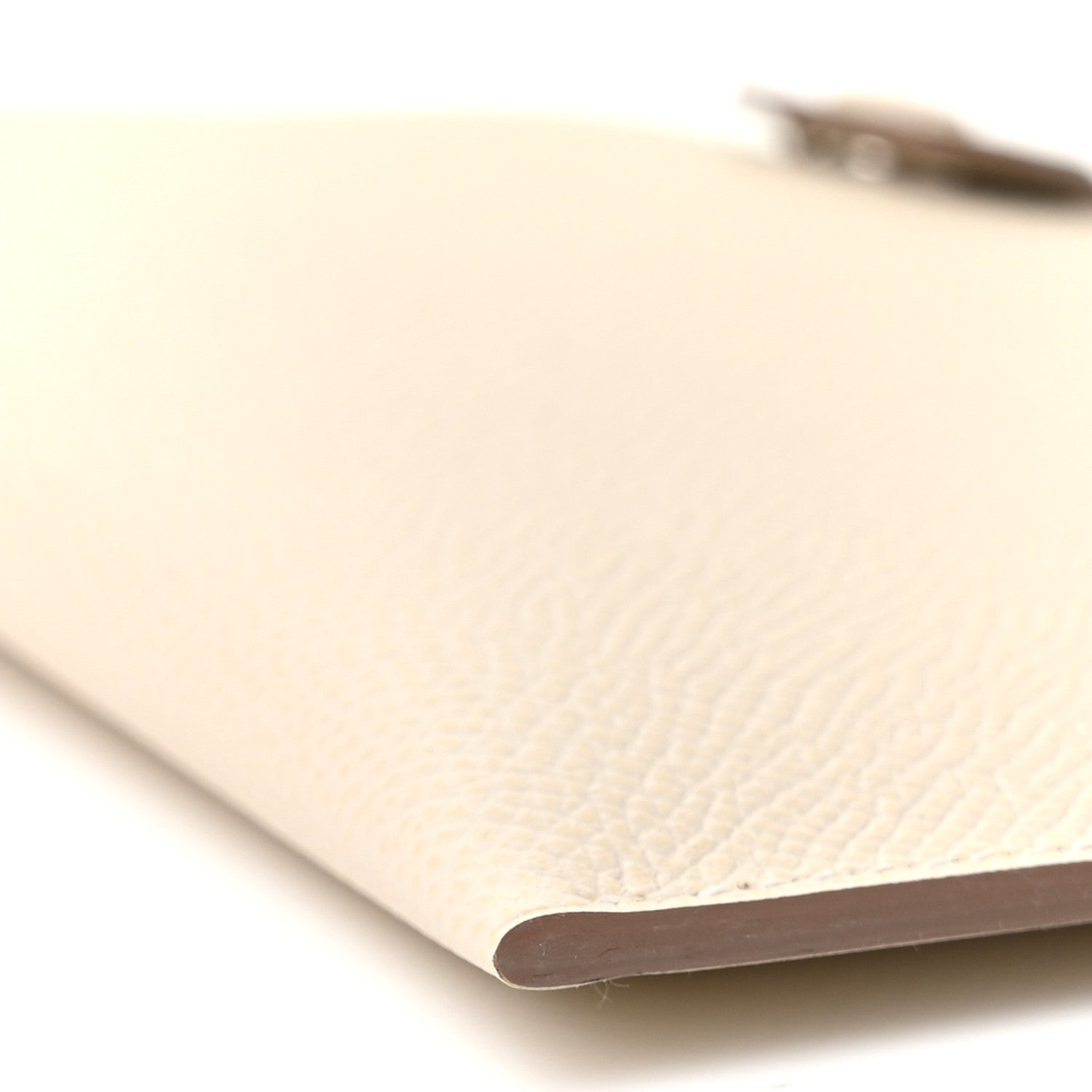 Hermes Epsom Tarmac PM Passport Holder Craie 7 of 9