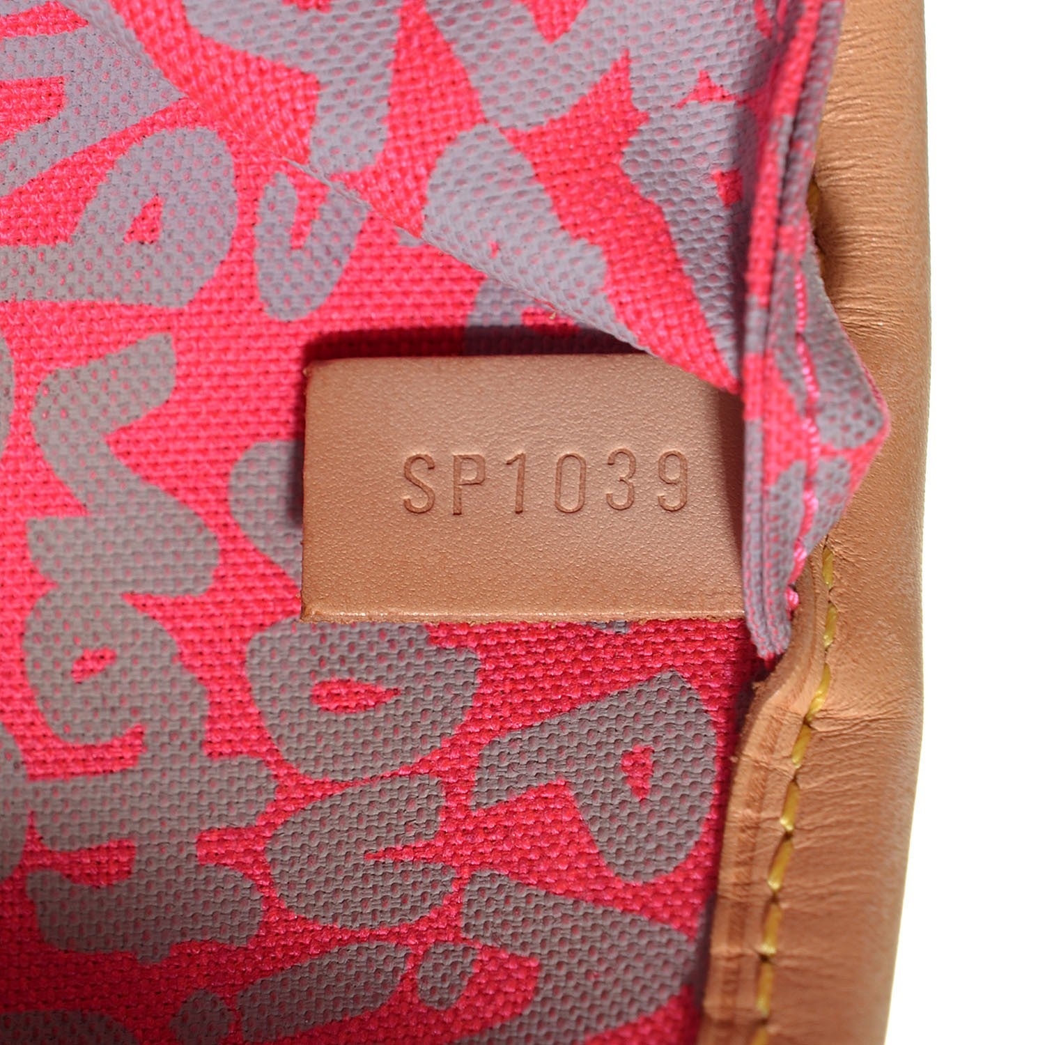 Louis Vuitton Monogram Graffiti Neverfull GM Fuchsia 7 of 7