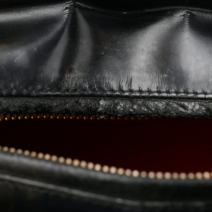 Christian Dior Glazed Calfskin Cannage Medium Lady Dior Black 11 of 12