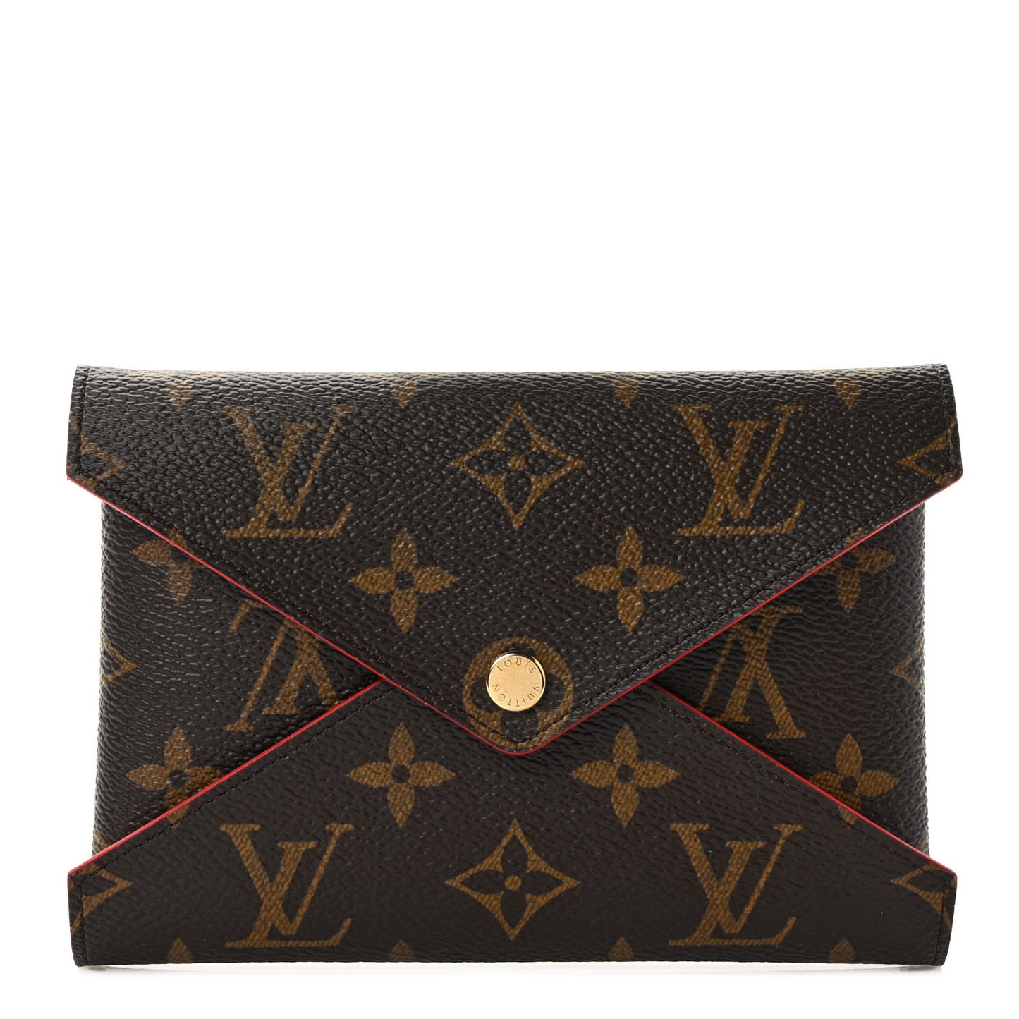 Monogram Medium Kirigami Pochette Insert Coquelicot